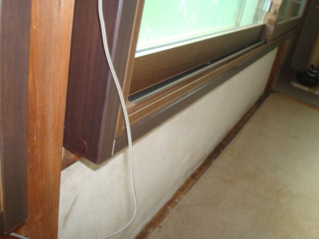 オリジナルふかし枠を使用して二重窓設置