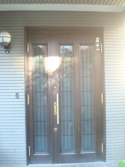 玄関ドア施工前