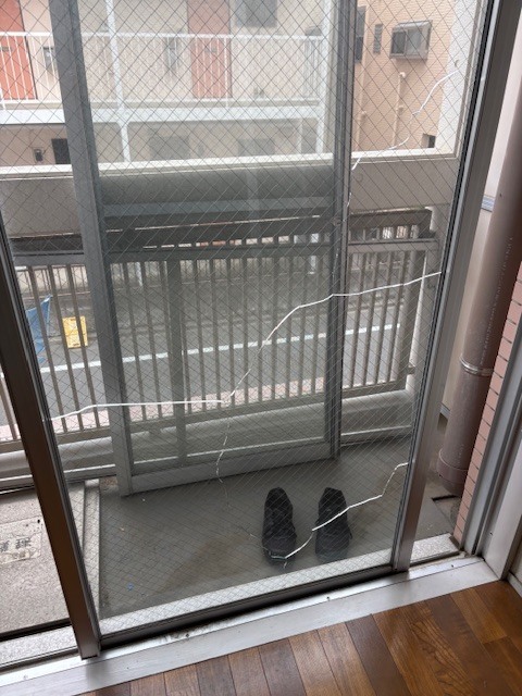 熱割れガラス割れ替え